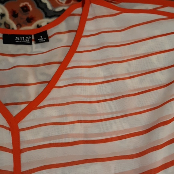 3/$15๐๐ฅa.n a. Cold Shoulder Striped Top - Picture 4 of 4